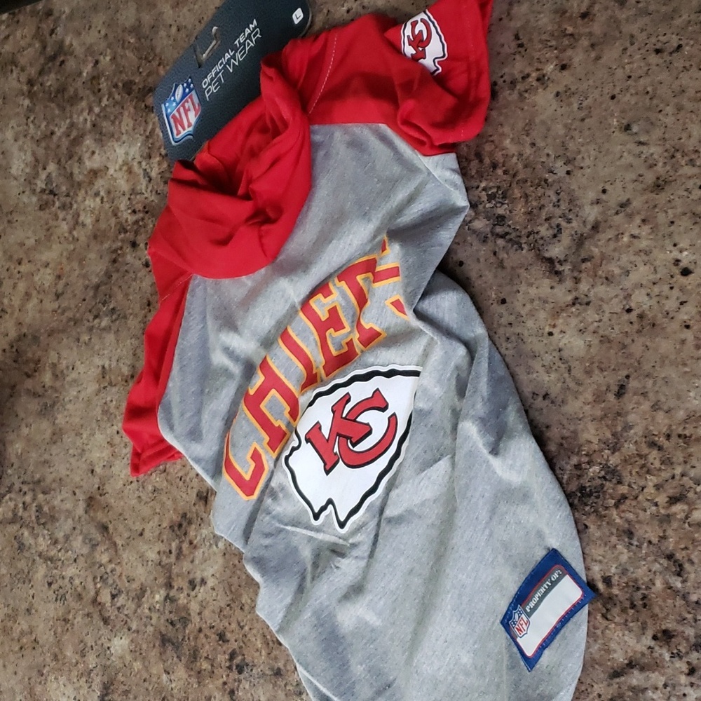 PETS FIRST NFL KANSAS CITY CHIEFS NFL HOODIE FOR DOGS